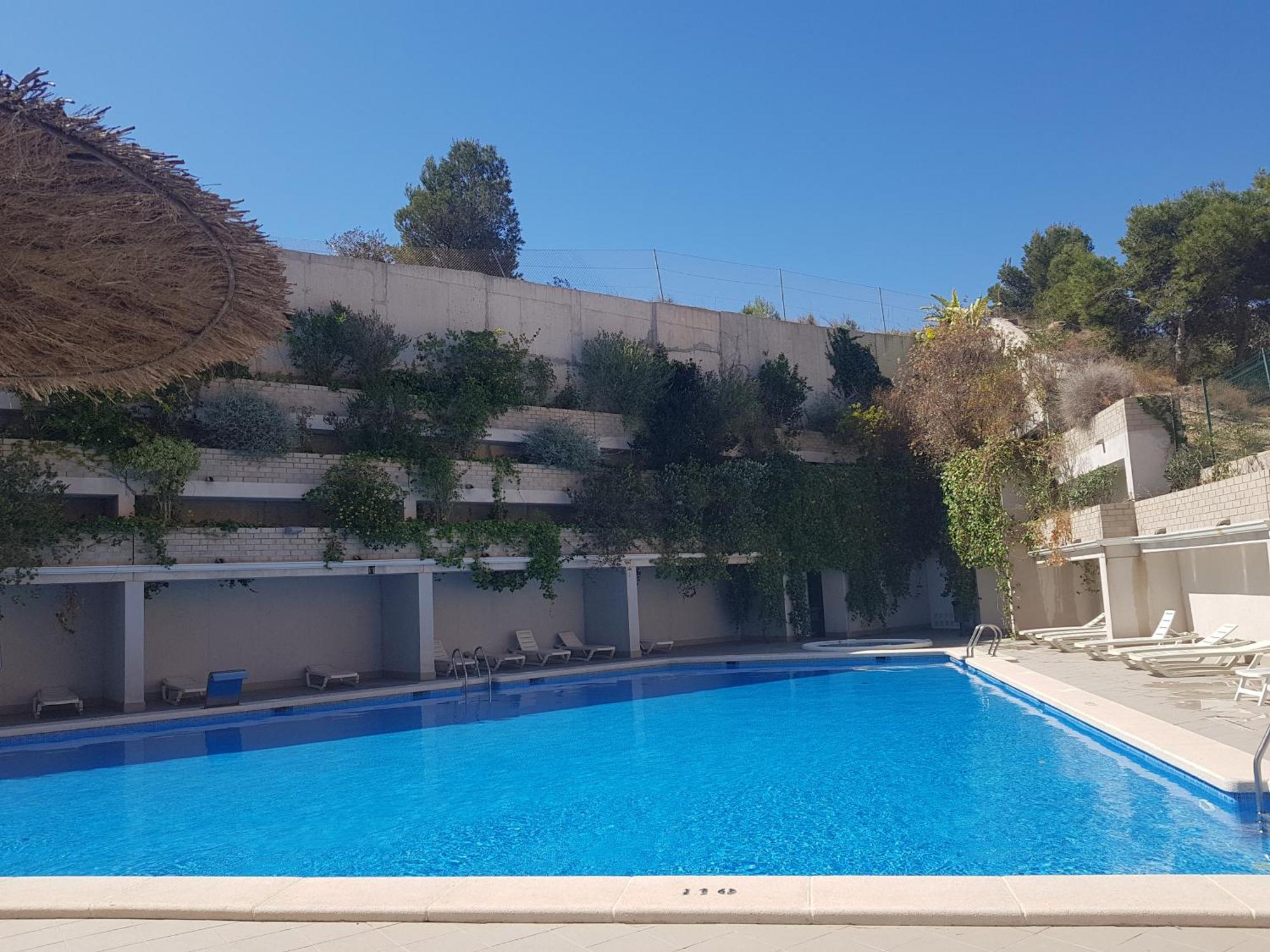 Alicante Hills Mountains And Ocean View Apartement Exterior foto